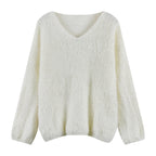 Women's Fluffy Loose-Fit Sweater