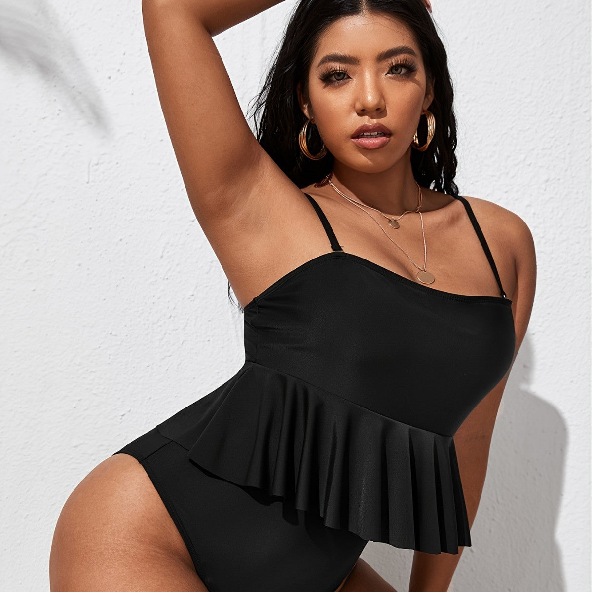 Women's Ruffled Swimsuit