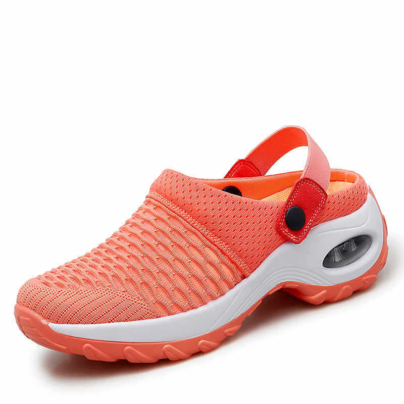 Women's Breathable Clogs with Flexible Strap Design