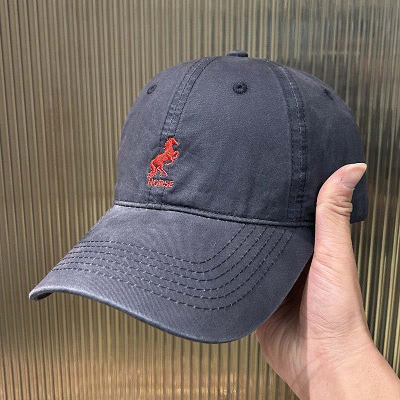 Men's Vintage-Inspired Adjustable Cap