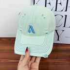 Kalsten Men's Distressed Denim Style Cap