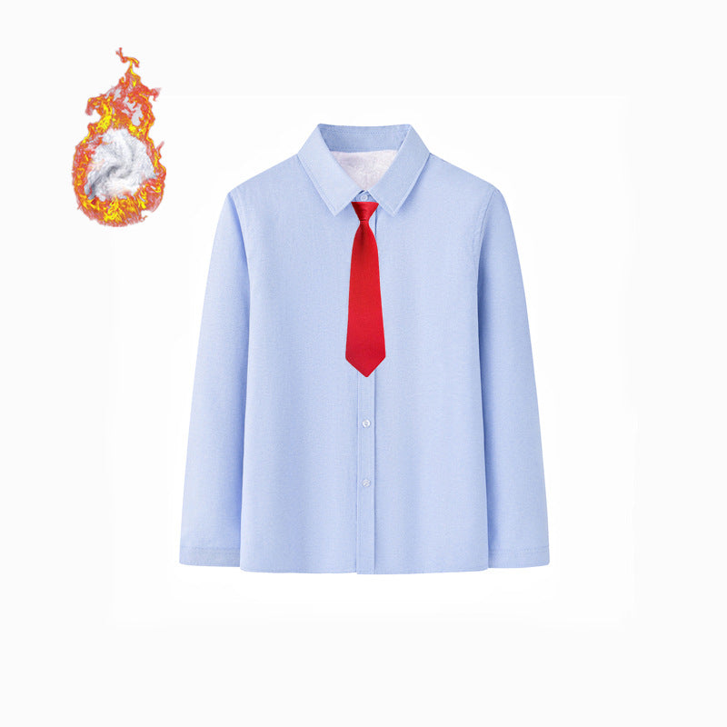 Women's Elegant Long-Sleeve Shirt with Soft Interior