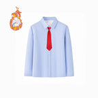 Women's Elegant Long-Sleeve Shirt with Innovative Temperature Regulation