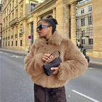 Women's Designer Faux Fur Jacket