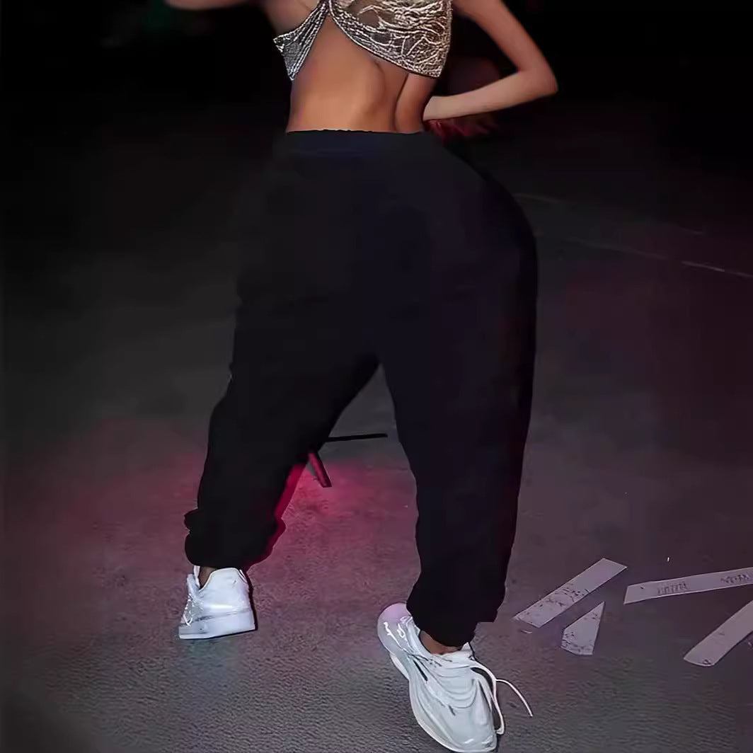 Women's Graphic Lounge Pants with Elastic Waist