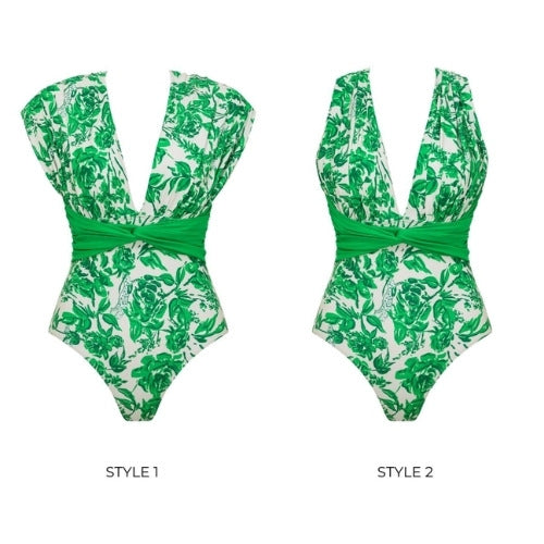 Women's Swimsuit and Wrap Skirt Set