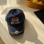 Men's Vintage-Inspired Embroidered Baseball Cap