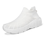 Women's Breathable Knit Sneakers with Flexible Sole