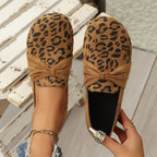 Women's Ballet Flats with Elegant Strap and Shimmering Detail