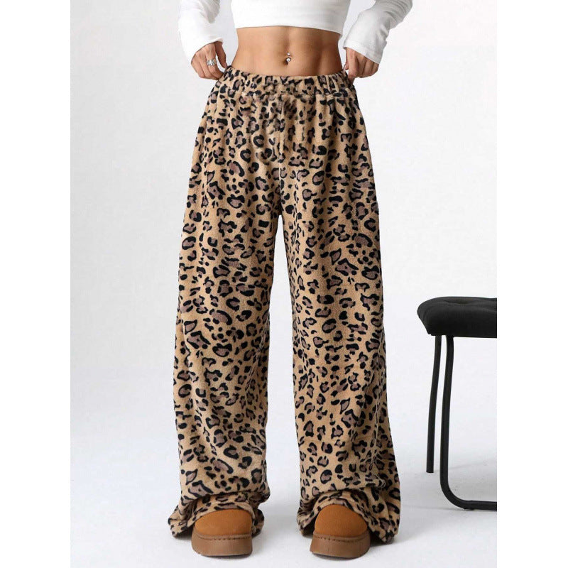 Women's Comfortable Leopard Print Pants