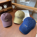 Men's Casual Embroidered Cotton Cap