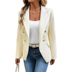 Elegant Oversized Double-Breasted Blazer