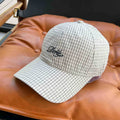 Kalsten Men's Casual Checkered Baseball Cap