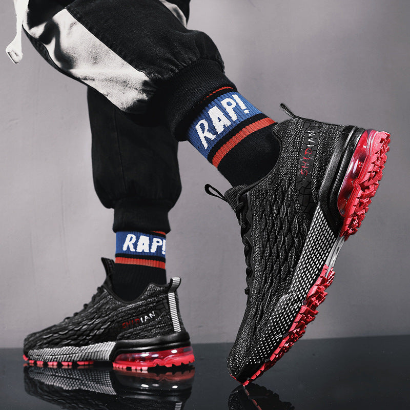 Women's Breathable Athletic Sneakers with Flexible Outsole and Shock-Absorbing Technology