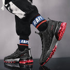 Women's Breathable Athletic Sneakers with Flexible Outsole and Shock-Absorbing Technology