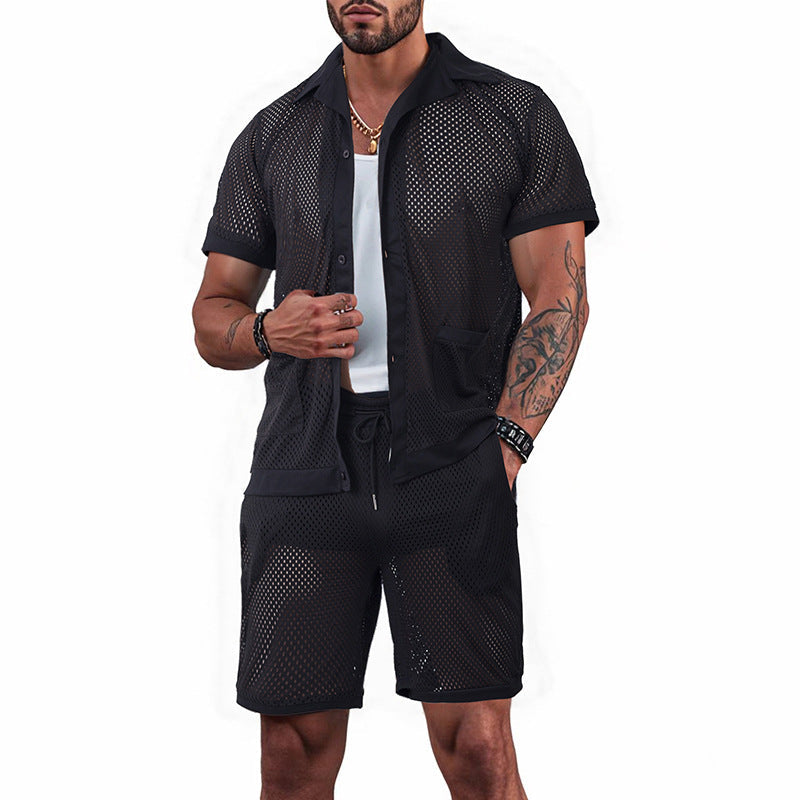Women's Airy Mesh Leisure Suit Set