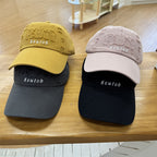 Men's Distressed Embroidered Baseball Cap