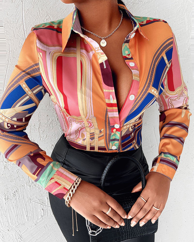 Women's Modern and Stylish Long-Sleeve Shirt