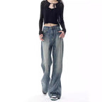 Women's High-Waist Flared Jeans