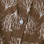 Women's Short-Sleeve Botanical Print Shirt