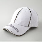 Men's Distressed Vintage-Inspired Baseball Cap