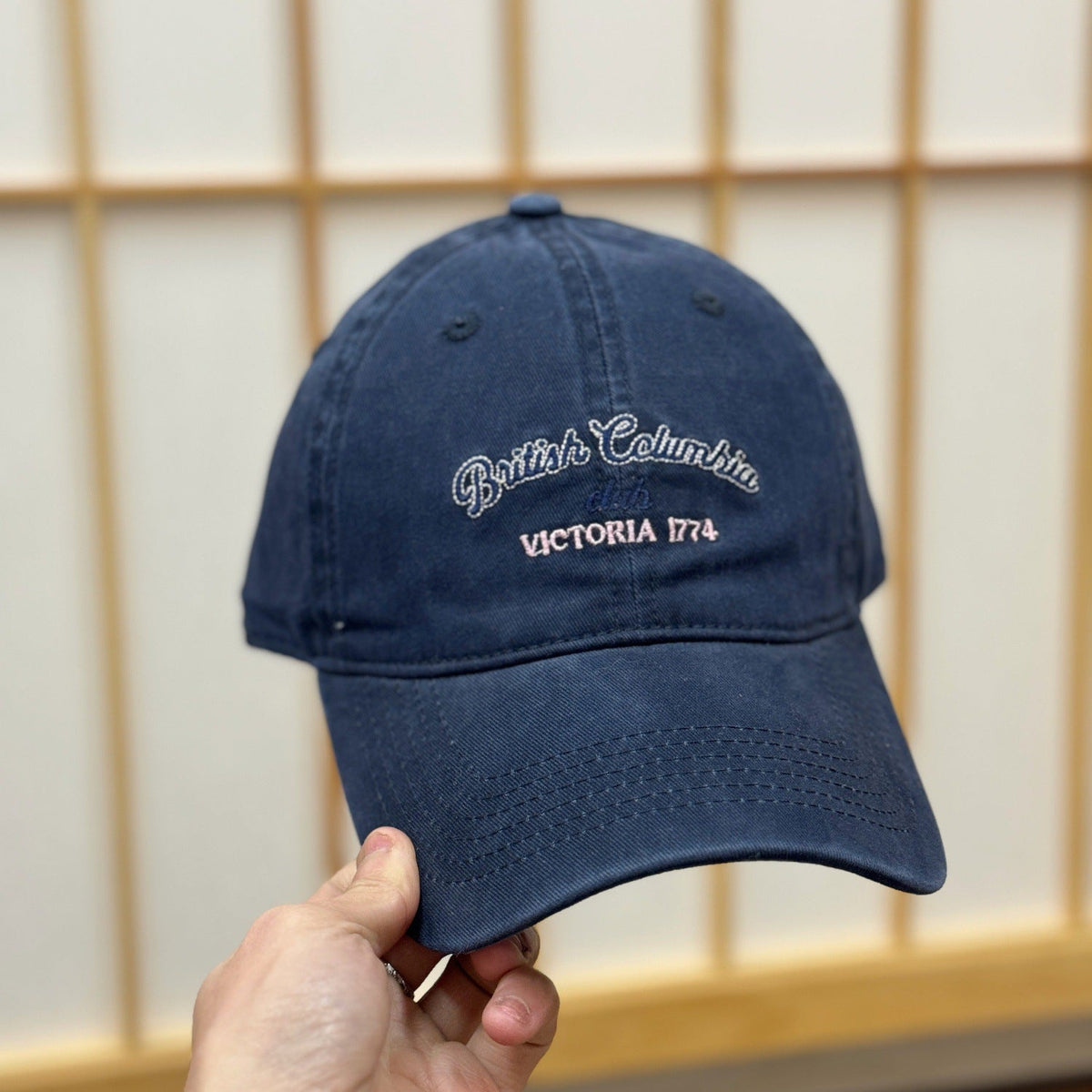 Men's Vintage-Inspired Distressed Baseball Cap