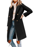 Elegant and Casual Double-Breasted Coat