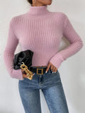 Women's Chic Fine Knit Turtleneck Sweater