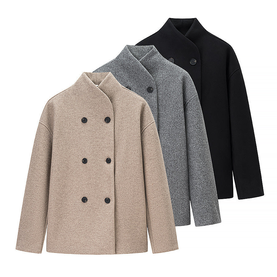 Women's Elegant Double-Breasted Jacket
