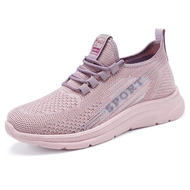Women's Breathable Sport Sneakers with Innovative Quick-Lace System