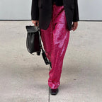 Women's Glitter Palazzo Pants