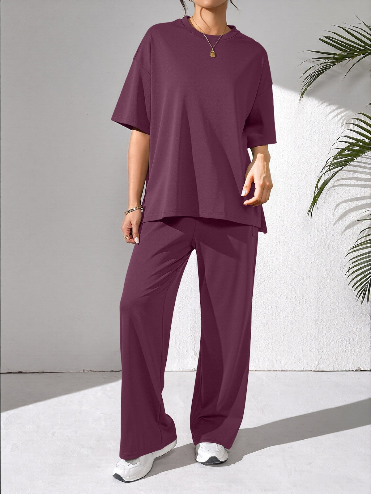 Women's Wide-Cut Leisure Set