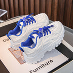 Breathable Sports Sneakers with Quick-Lace System