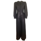 Women's Elegant Sequin Jumpsuit with Long Cut