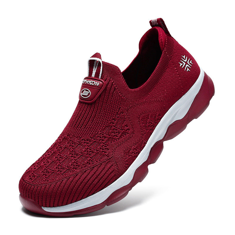Women's Breathable Slip-On Sneakers with Flexible Midsole
