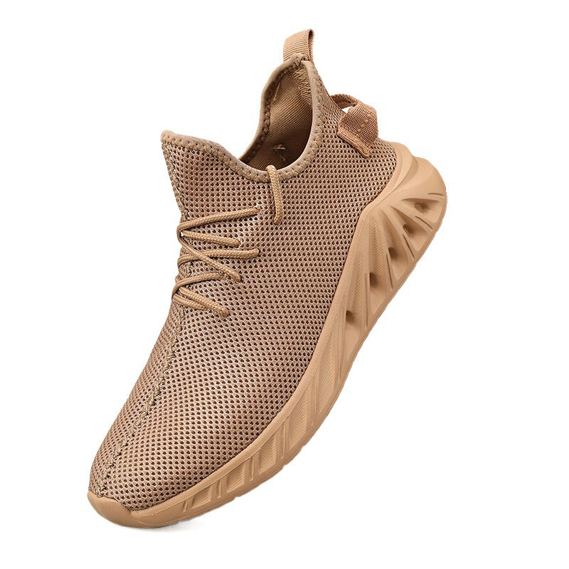 Women's Breathable Mesh Running Shoes with Flexible Sole