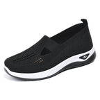 Women's Breathable Slip-On Sneakers with Elastic Design