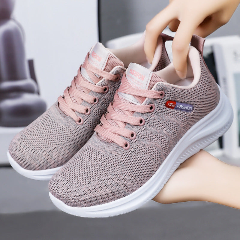 Women's Breathable Sneakers with Flexible Design