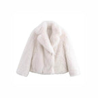 Women's Glamorous Faux Fur Coat
