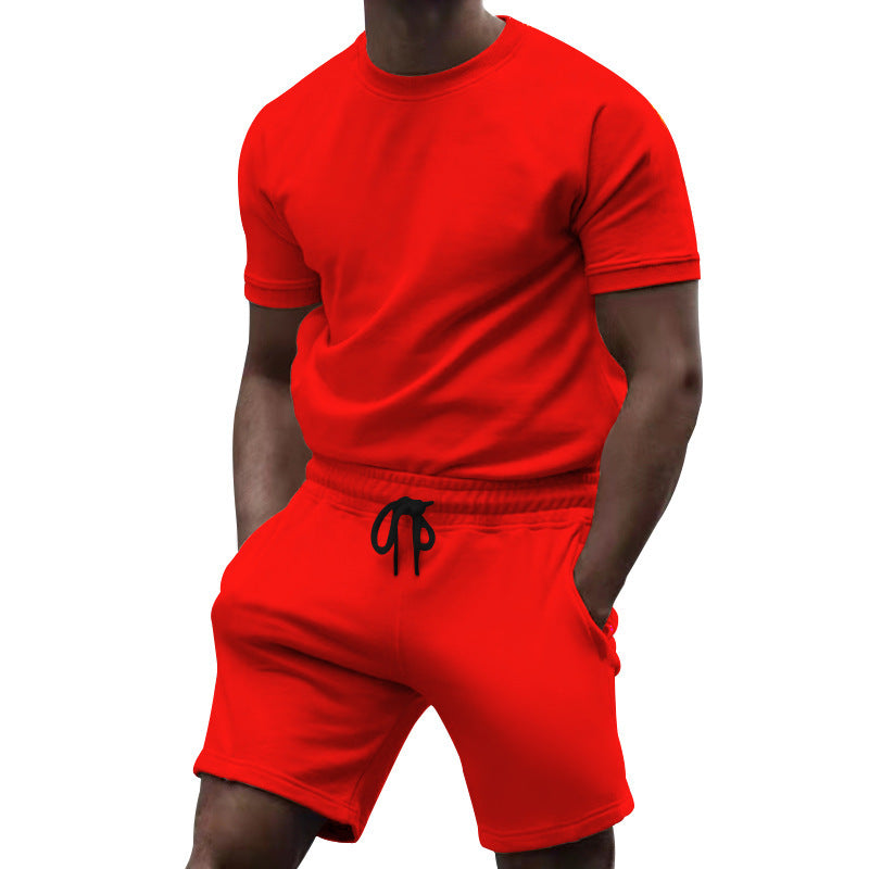 Men's Short-Sleeve Sweat Set