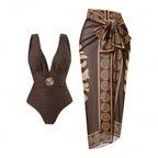 Women's Swimsuit with Exclusive Wrap Skirt