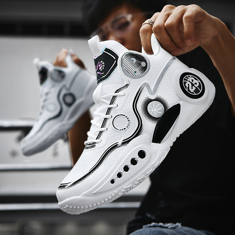 Women's Basketball Sneakers with Innovative Cushioning System and Non-Slip Sole
