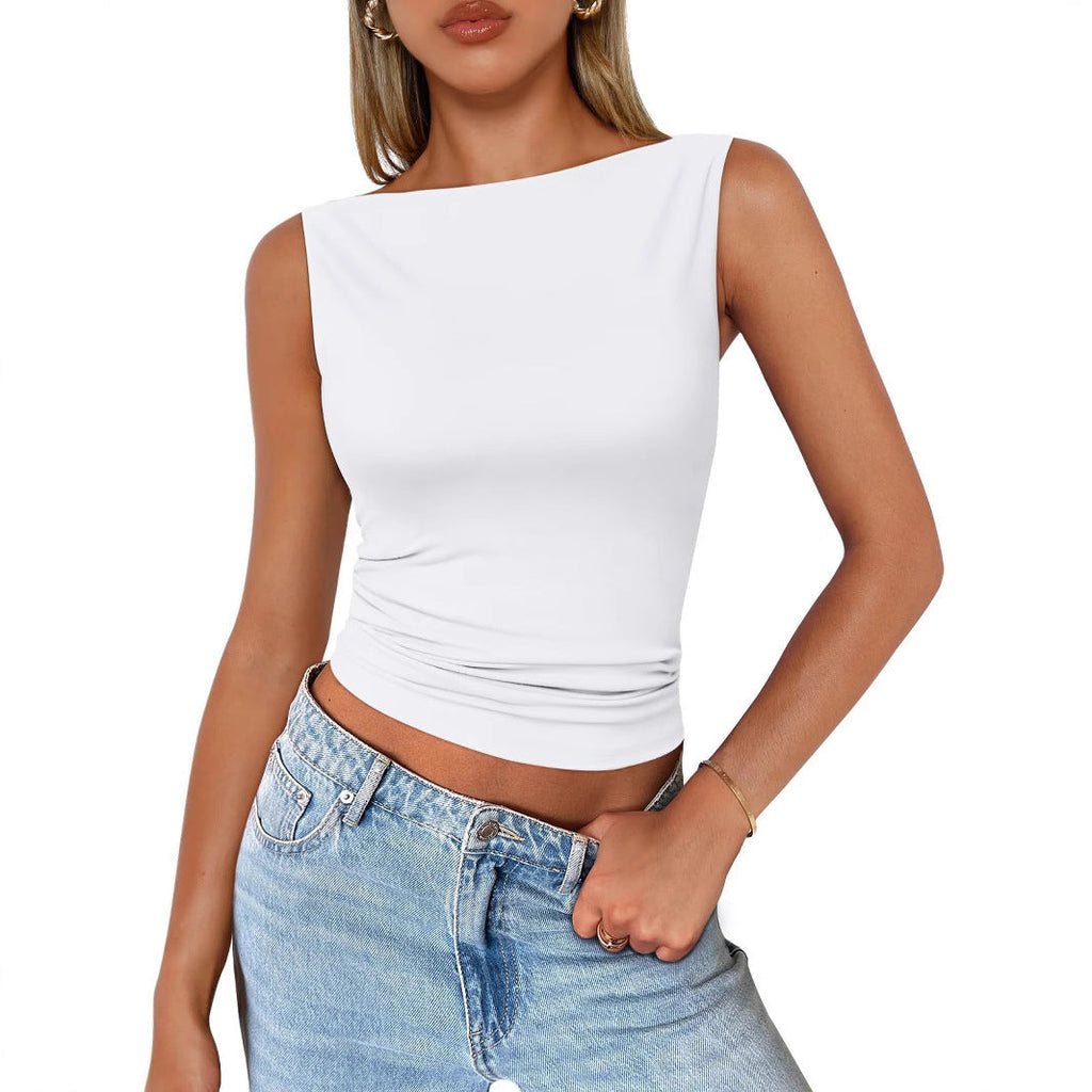 Women's Slim-Fit Sleeveless Top