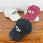 Men's Distressed Casual Baseball Cap