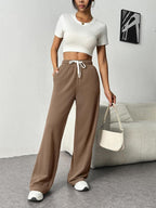 Women's Comfortable Wide-Leg Casual Pants