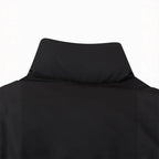 Women's Cropped Quilted Jacket with High Collar