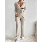 Women's Elegant Casual Knit Suit Set
