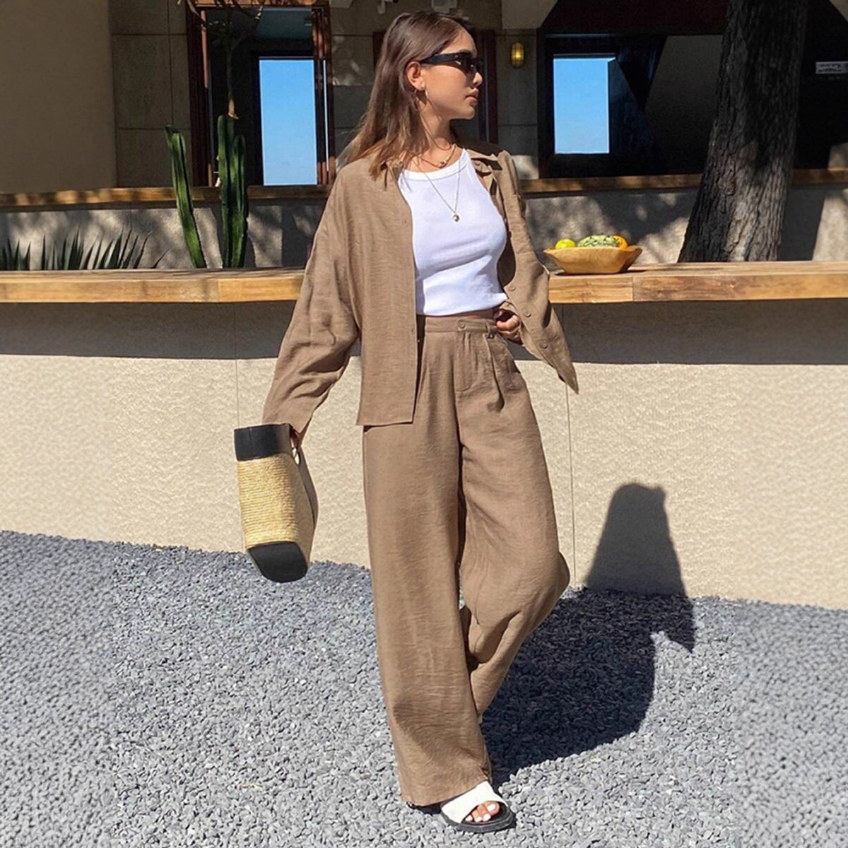 Women's Sporty Elegant Two-Piece Jogging Set