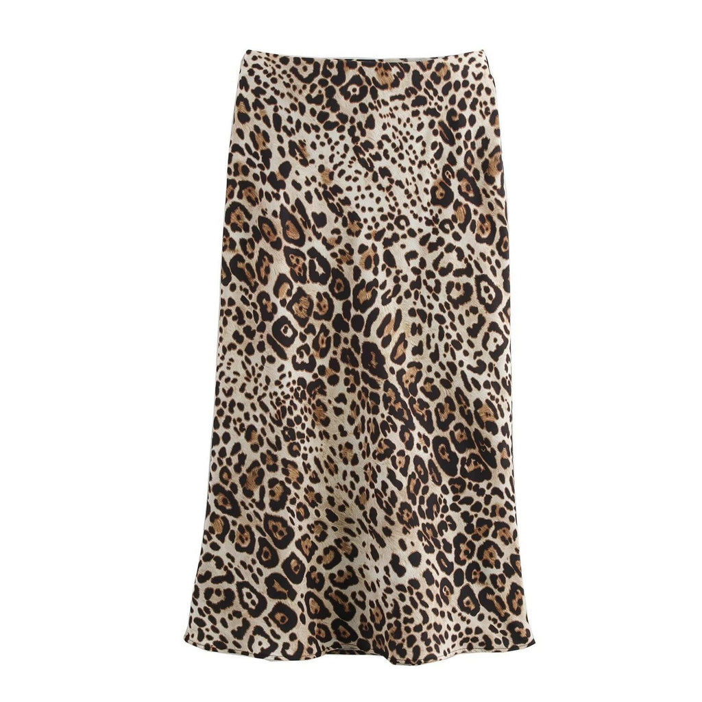Women's Polka Dot Midi Skirt