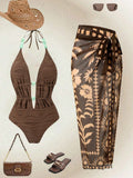 Women's Swimsuit with Detailed Ruching